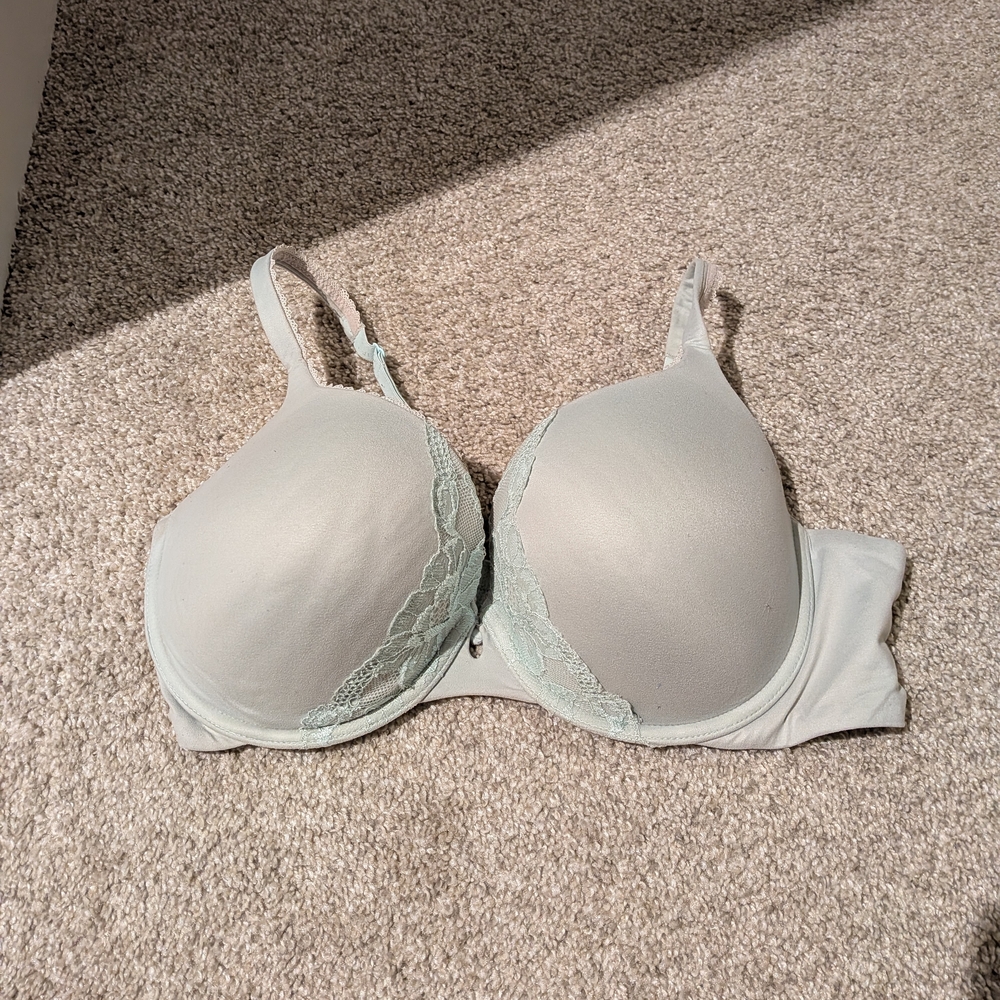 Victoria's Secret Light Blue Lace Bra
